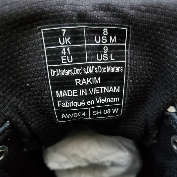 Dr Martens Rakim Utility Chukka Boots Air Wair 9W 8M - Picture 11 of 15